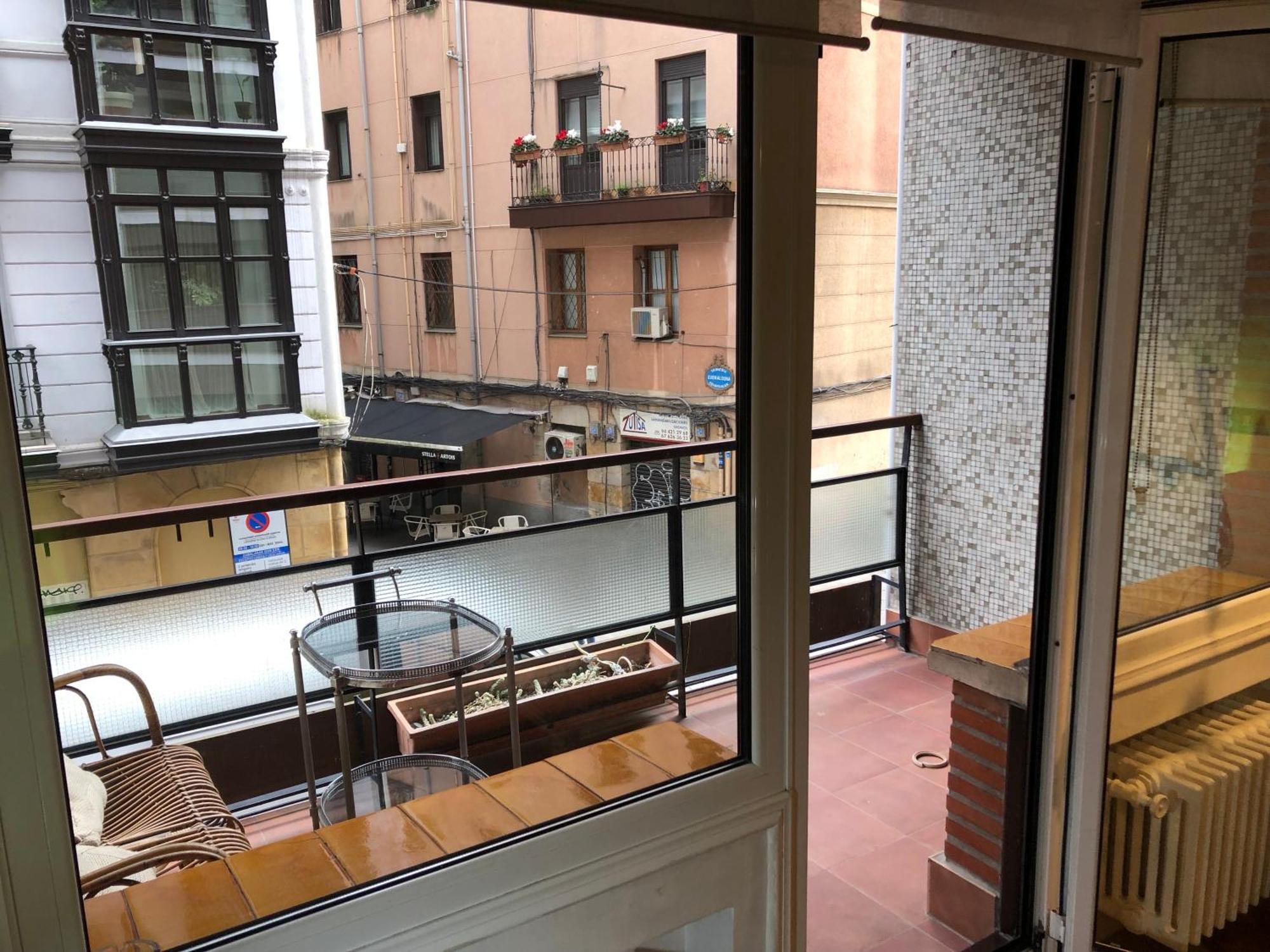Suite En Apartamento Privado Terraza Centro Bilbao Kültér fotó